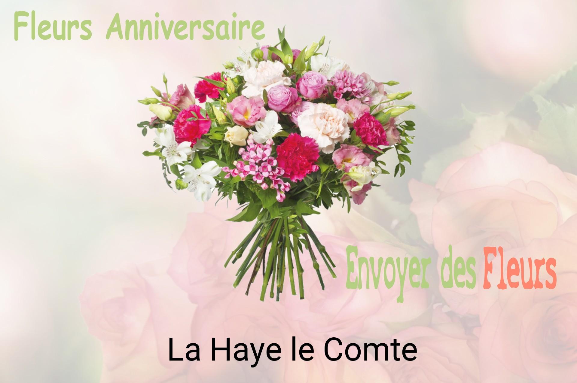 Bouquet de fleurs d’anniversaire livré à La Haye-le-Comte